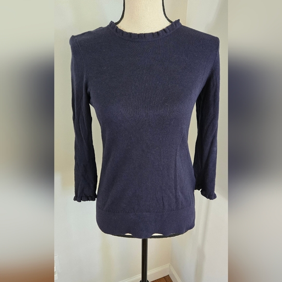 Kate Spade Navy Blue Sweater Small - Picture 1 of 7